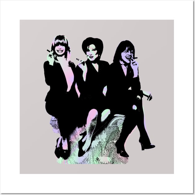 first wives club-holographic Wall Art by aluap1006